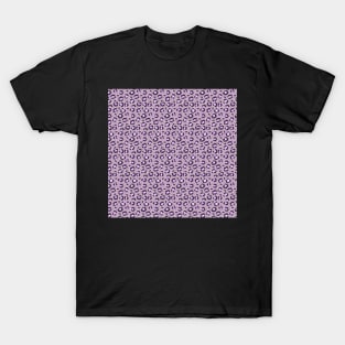 Purple Pastel Spotted Animal Pattern T-Shirt